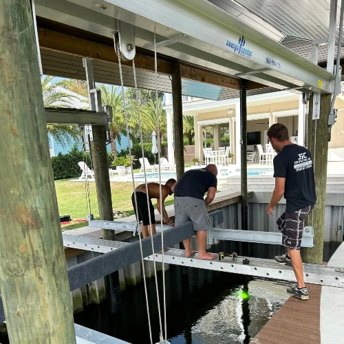 JSC Contracting dock construction crew central Florida