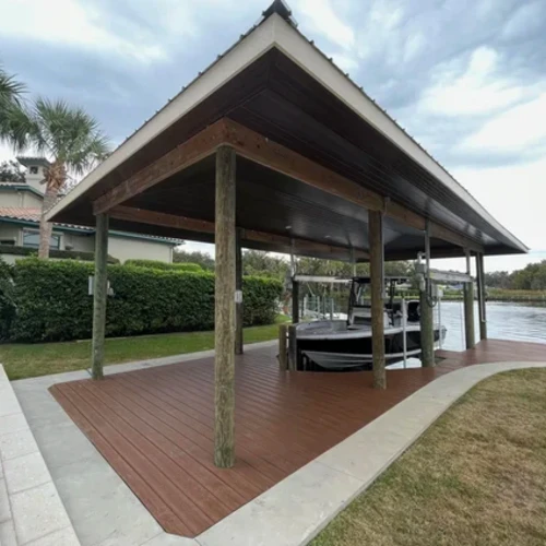 Boathouse with Finished Deck