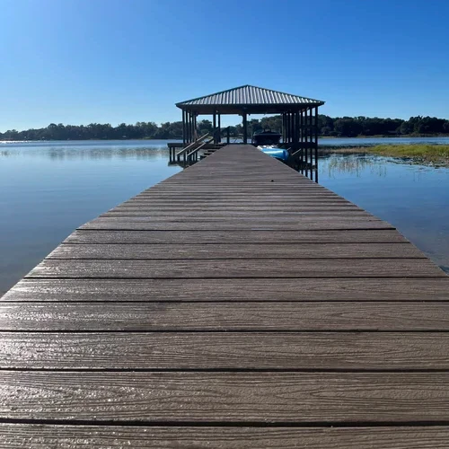 Dock with Composite decking
