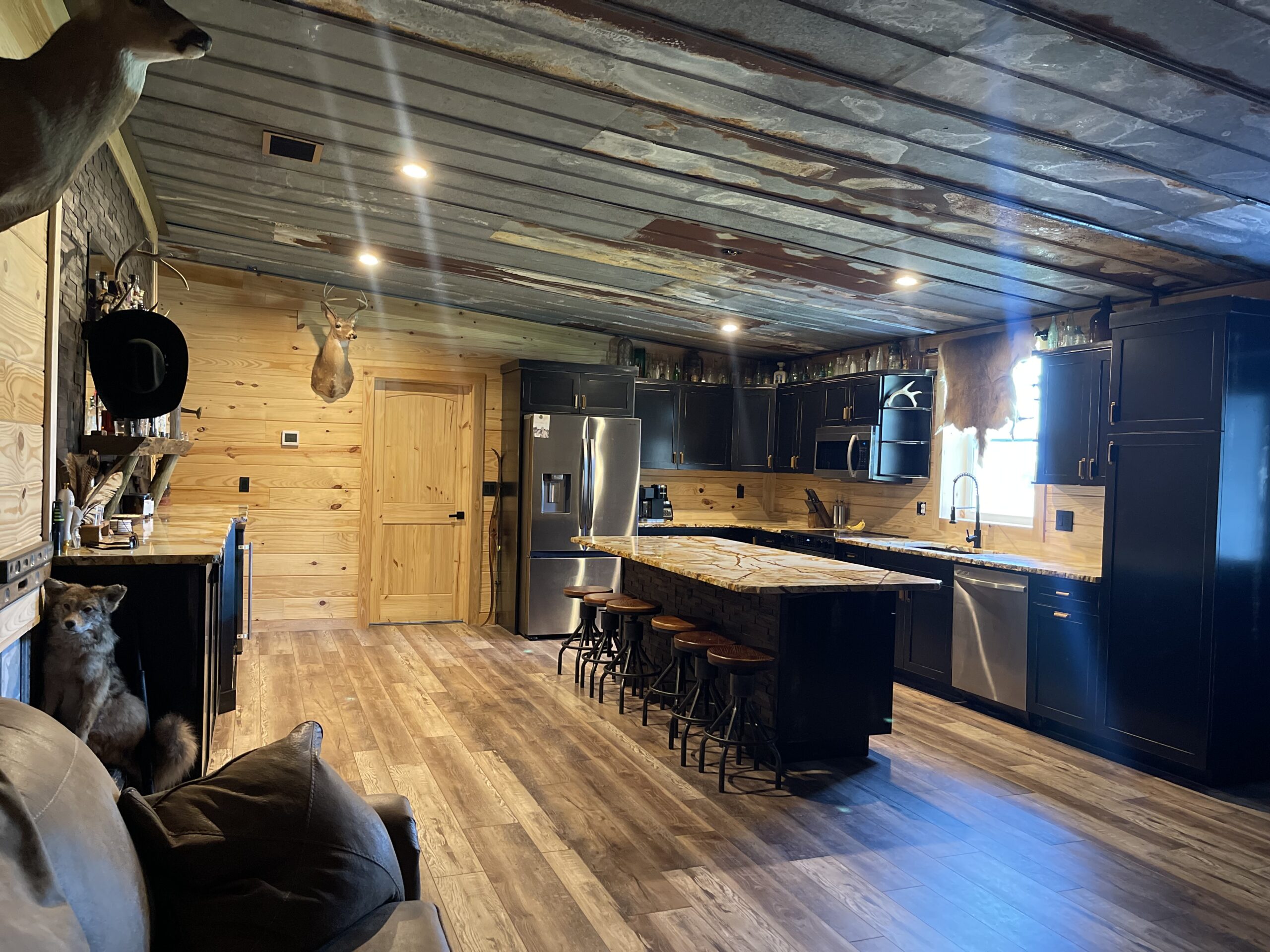 Barndo, kitchen, ranch