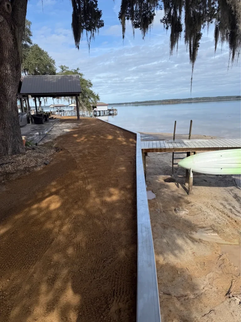 Seawall construction and repair by JSC